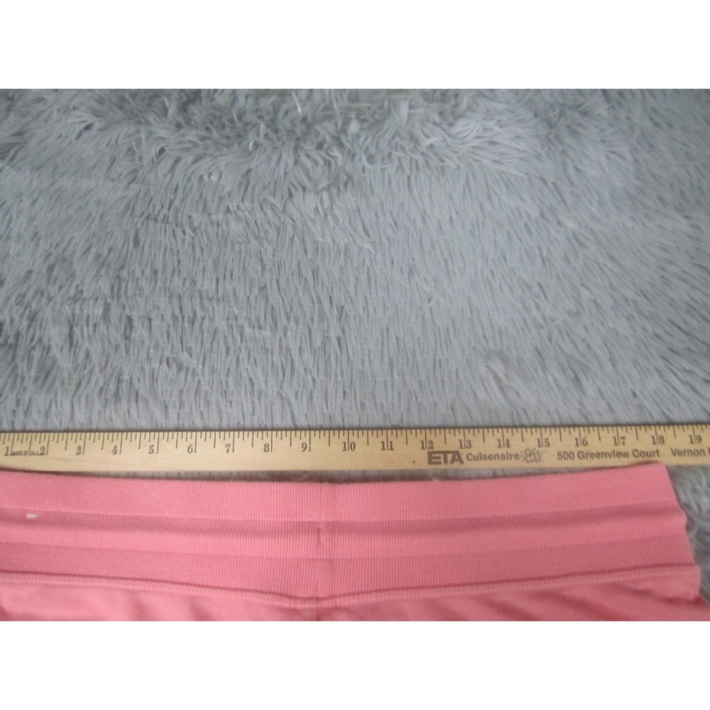 Reebok Shorts Womens XL Pink French Terry Sweat Drawstring Athletic Running - Picture 10 of 11